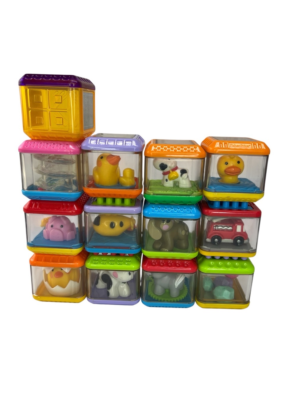 Fisher Price Peek a Boo Sensory Blocks
